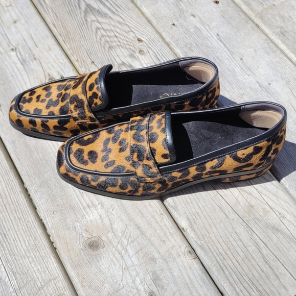 Vionic Leopard Print Loafers - Picture 2 of 2